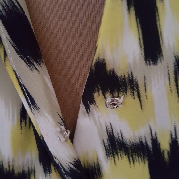 Parker V-neck Elastic waist dress size S - Picture 2 of 6